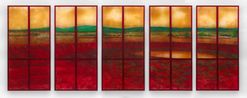 Where Wound Becomes Water by KV Duong contemporary artwork Painting
