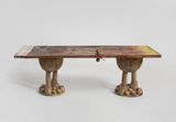 Doodly Long Table32 by Zhou Yilun contemporary artwork mixed media
