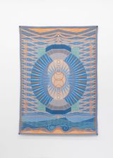 Ripple-Marked Radiance after Hertha Ayrton by Yelena Popova contemporary artwork textile