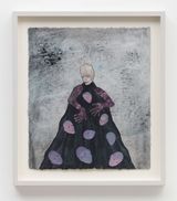 En mar abierto lejos de la tierra en este lejano exterior salado naufrago mi cuerpo pero nunca fallecio by Felipe Baeza contemporary artwork mixed media