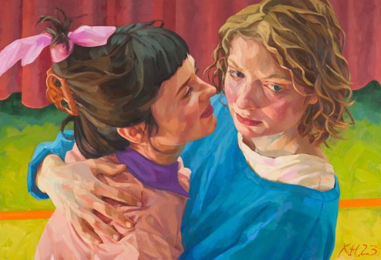 All Records Broken by Xenia Hausner contemporary artwork Painting