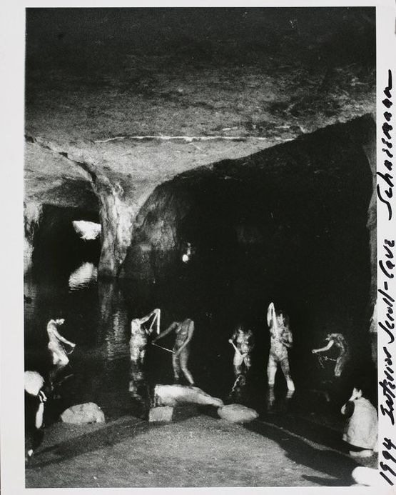 Interior Scroll The Cave by Carolee Schneemann contemporary artwork Photography