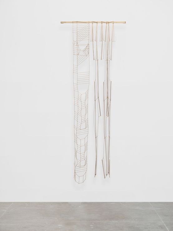 discrepancies with W.W. 22 by Leonor Antunes contemporary artwork Sculpture