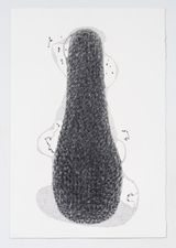 The Sound of Water 7 by Manisha Parekh contemporary artwork works on paper drawing