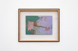 The Balcony by Andrew Kerr contemporary artwork painting works on paper