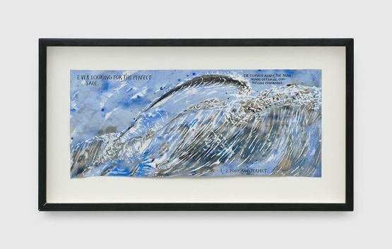 No Title Ever looking for... by Raymond Pettibon contemporary artwork Works on Paper