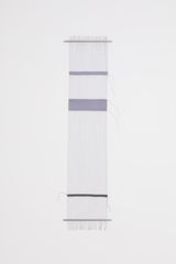 Lattice 2 Grey  by Goshka Macuga contemporary artwork sculpture textile