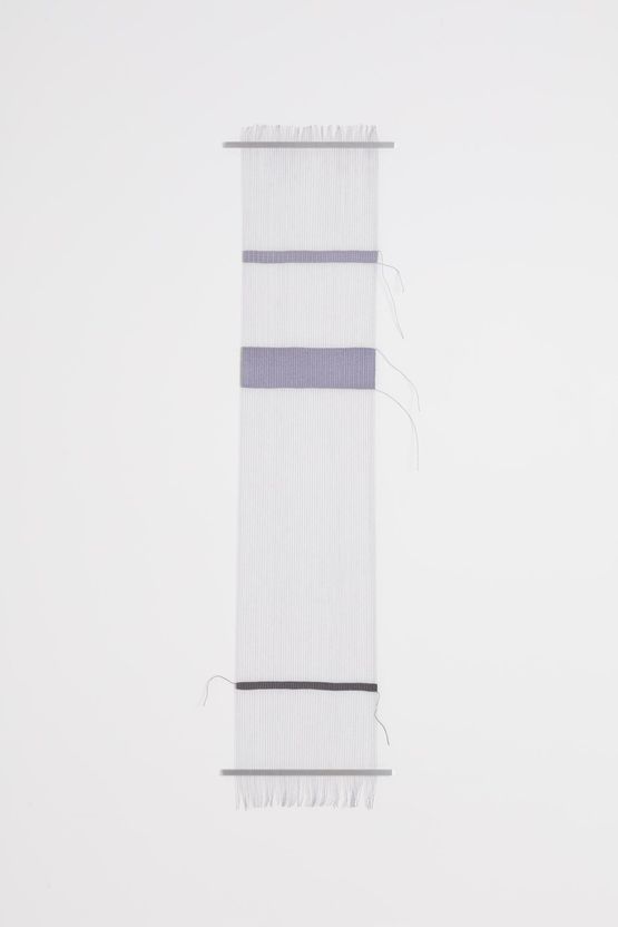 Lattice 2 Grey  by Goshka Macuga contemporary artwork Sculpture