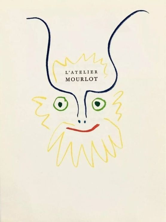 LAtelier Mourlot by Pablo Picasso contemporary artwork Print