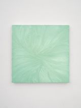 Untitled Viridian green light by Jason Martin contemporary artwork painting