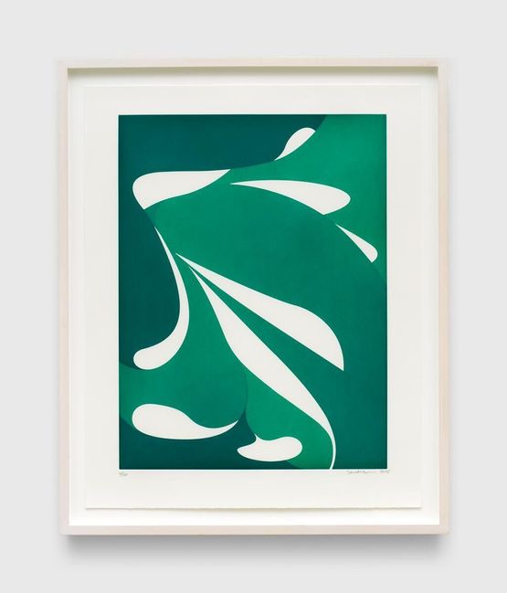 Pastoral Greens by Sarah Crowner contemporary artwork Print