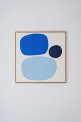 Blue Again by Maru Quinonero contemporary artwork drawing works on paper