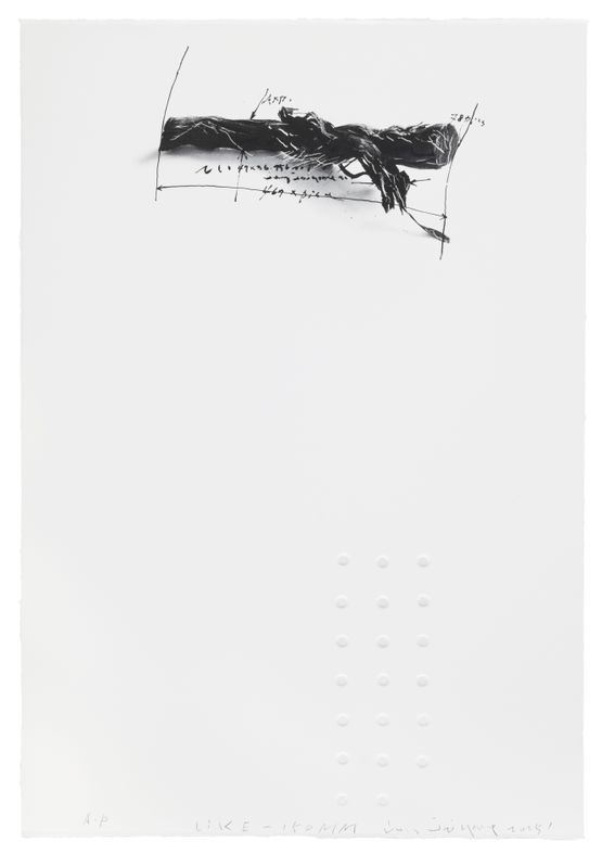 Like-150mm by J Young contemporary artwork Works on Paper