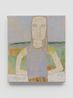 self portrait as a young artist intheir current setting by Catharina Van Eetvelde contemporary artwork Painting