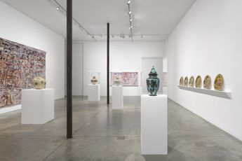 Contemporary art exhibition Grayson Perry The MOST Specialest Relationship at Victoria Miro Wharf Road London United Kingdom