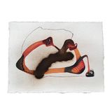 Crawling 8 by Manisha Parekh contemporary artwork painting works on paper
