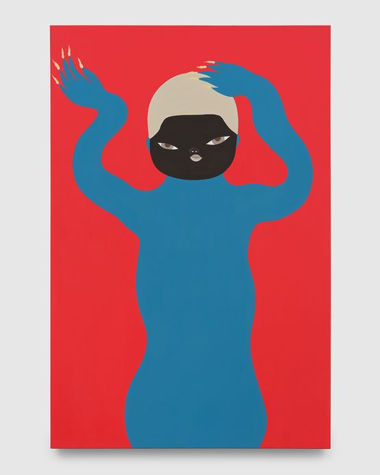 Candle fingers by Asuka Anastacia Ogawa contemporary artwork Painting