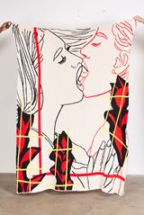 House of Lust by Reza Farkhondeh  Ghada Amer contemporary artwork sculpture textile