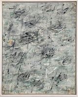 blindlings versiegelt by Gerhard Hoehme contemporary artwork painting