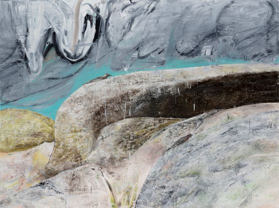 Its Still Time to Hunt by Ahn Jisan contemporary artwork Painting