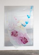 tagende wagnisse by Myriam Holme contemporary artwork painting mixed media
