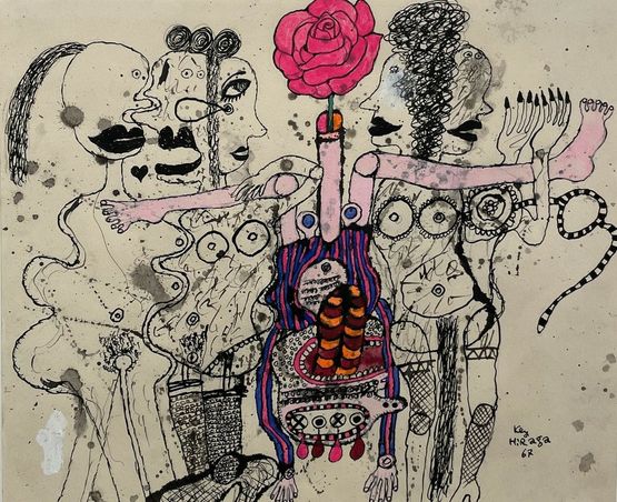 Untitled by Key Hiraga contemporary artwork Works on Paper