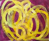 Fast Forward by Ildiko Kovacs contemporary artwork painting works on paper