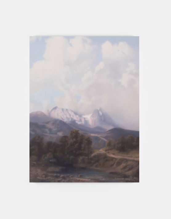 Landscape with Clouds II by Paul Winstanley contemporary artwork Painting