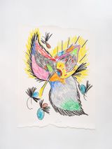 b um one by Tadaskia contemporary artwork drawing