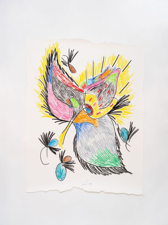 b um one by Tadaskia contemporary artwork Drawing