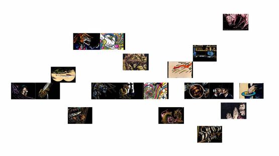 Original Animation Drawings of Magic of Atlas - Luocha by Sun Xun contemporary artwork Print