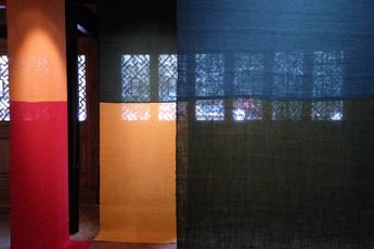 Contemporary art exhibition Xiong Wenyun The Flowing Rainbow at A Thousand Plateaus Art Space Chengdu China