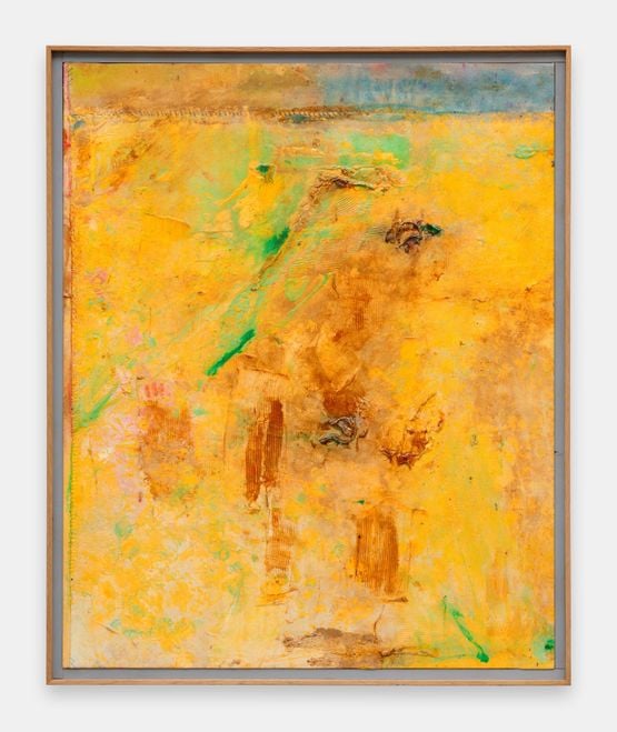 Spawn Cold as a Dogs Nose by Frank Bowling contemporary artwork Painting