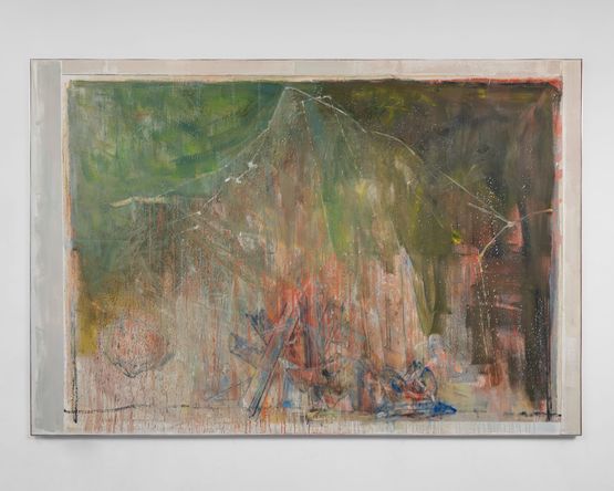 Venti di guerra by Cesare Lucchini contemporary artwork Painting