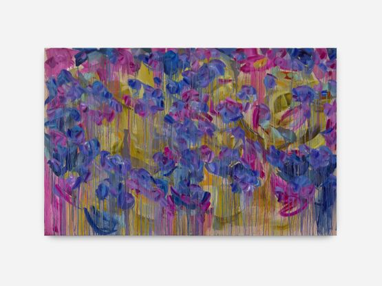 Gold Perennial by Jemima Murphy contemporary artwork Painting
