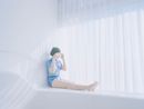 Space Girl Met Earth Boy 4911 Zaha Hadid Room by Pixy Liao contemporary artwork Photography