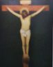 After Diego Velasquez Christ Crucified by Roldan Manok Ventura contemporary artwork Painting