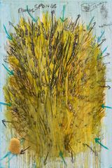 Sponge by Fabrice Hyber contemporary artwork painting