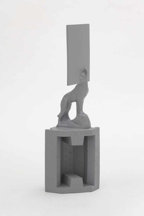 AB by Barrao contemporary artwork Sculpture