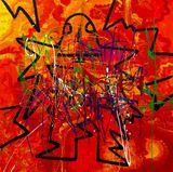 Untitled by Bjarne Melgaard contemporary artwork painting