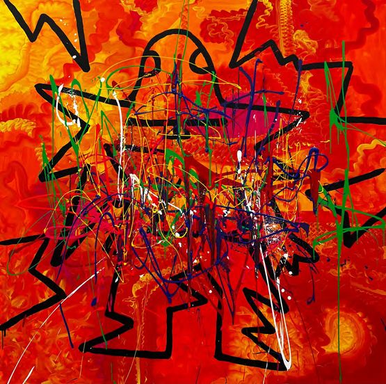 Untitled by Bjarne Melgaard contemporary artwork Painting