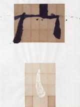 Monotype by James Brown contemporary artwork print works on paper