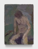 Seated Nude II by Janice Nowinski contemporary artwork painting