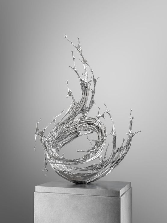 Water in Dripping - Cang Wave by Zheng Lu contemporary artwork Sculpture