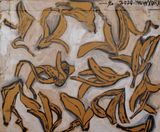 Banana No.11 by Wu Yiming contemporary artwork painting works on paper