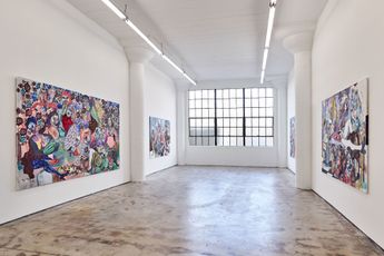 Contemporary art exhibition Wycliffe Mundopa My Cup is Full at Simchowitz Gallery United States