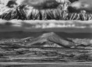 Tolbachik Volcano. In the background the huge base of Kamen Volcano. Kamchatka. Russia by Sebastiao Salgado contemporary artwork Photography