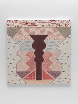 Untitled 02-17 by Rebecca Morris contemporary artwork painting