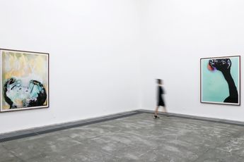 Contemporary art exhibition Jiang Pengyi Foresight  at ShanghART Beijing China