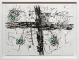 Untitled Sayin no to Drugs... but Yes to Religion by Newell Harry contemporary artwork works on paper